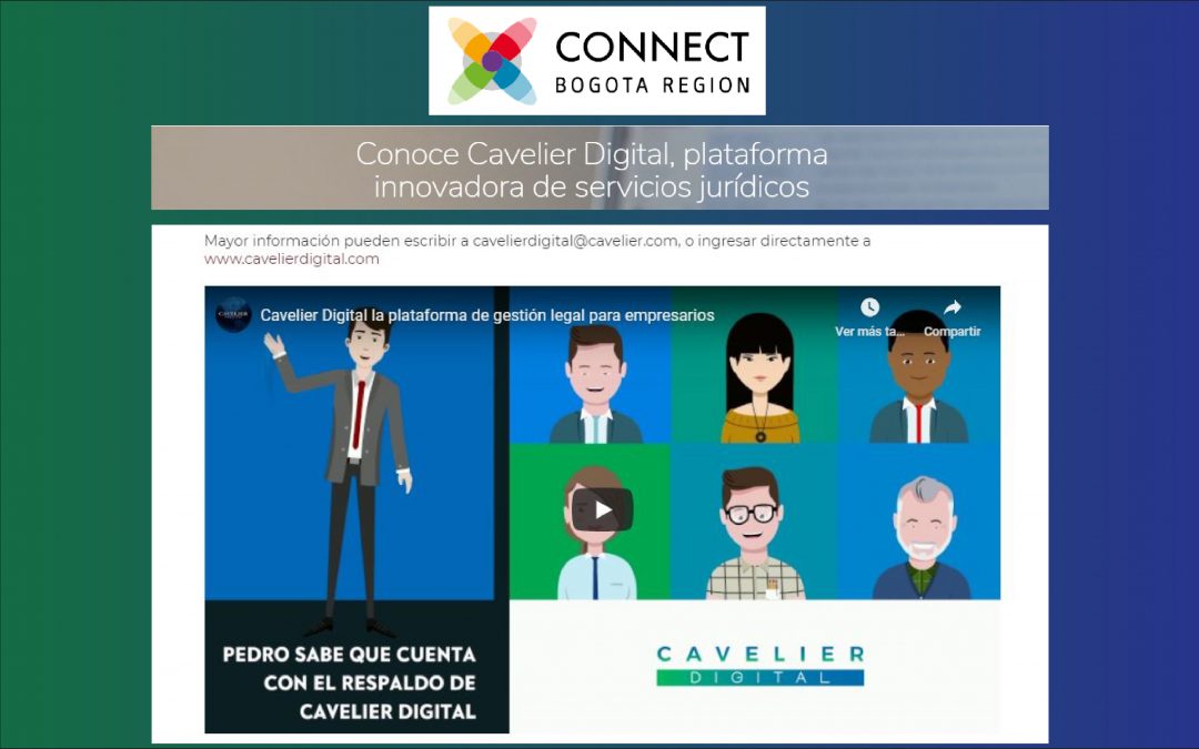 Conoce Cavelier Digital, plataforma innovadora de servicios jurídicos